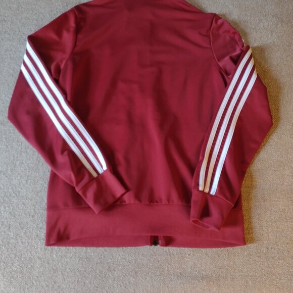 Adidas woman's cranberry track jacket - Picture 4 of 4